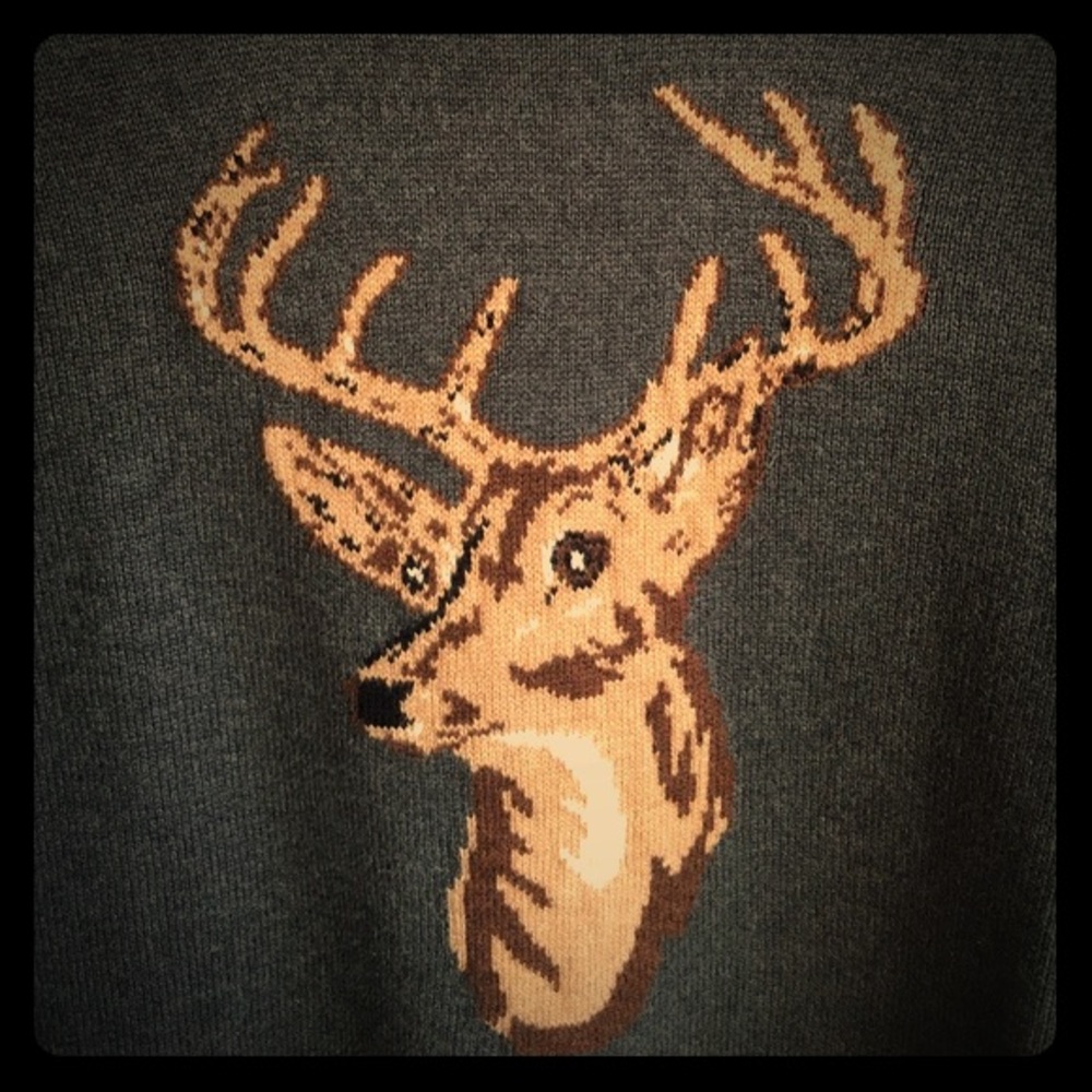 Tommy Hilfiger Stag Purple Sweater